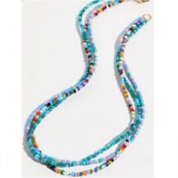 Free People Alisa Michelle Mega Beaded Necklace - Picture 1 of 4